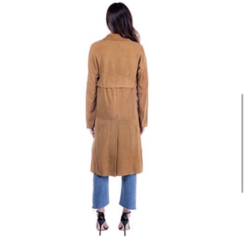 Linea Pelle suede trench camel small 
Size: S - Picture 4 of 16